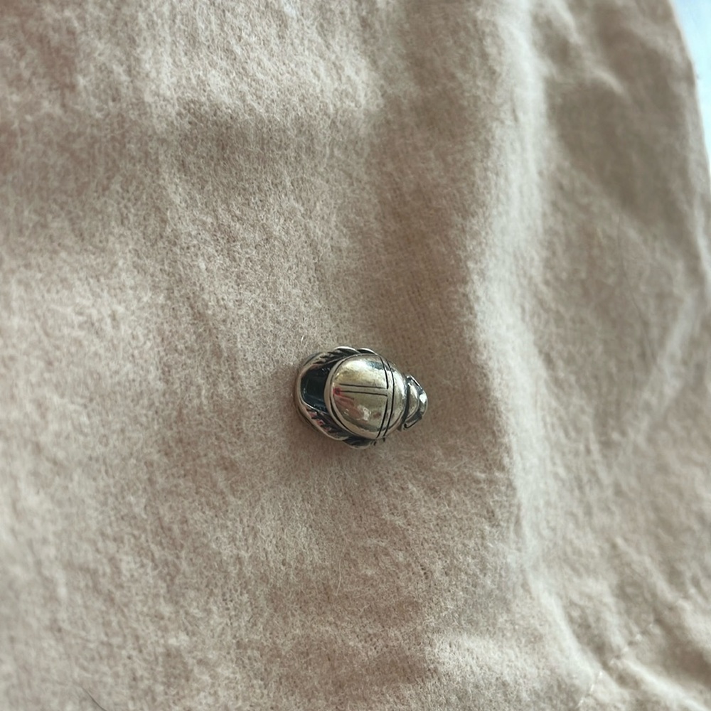 Sterling silver Trollbead Scarob